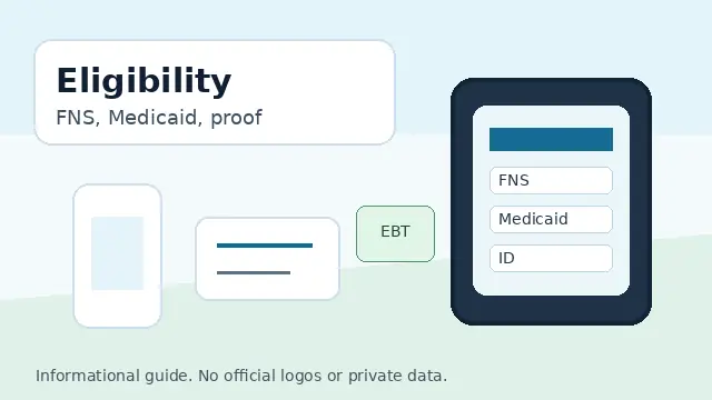 Eligibility documents for SNAP, Medicaid, Lifeline, and tablet assistance in North Carolina